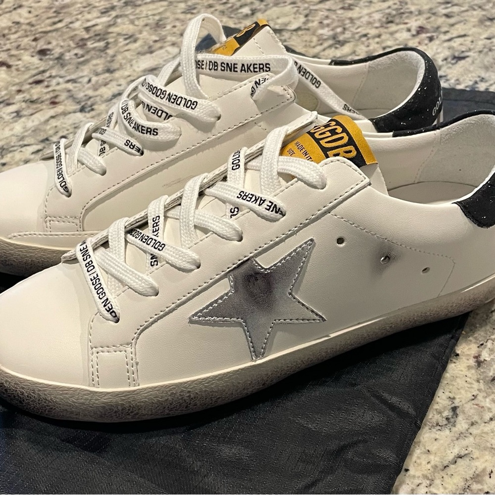 Faux golden goose sneakers